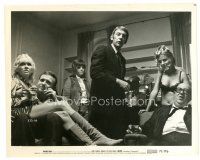 8j547 KLUTE 8x10 still '71 Donald Sutherland & sexy call girl Jane Fonda!