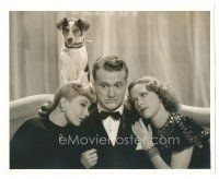 8j554 LADY BE GOOD deluxe 8x10 still '41 Clarence Bull photo of Red Skelton, Powell, Sothern & dog!
