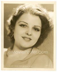 8j579 LILIAN BOND 8x10 still '30s great head & shoulders smiling portrait of the pretty actress!
