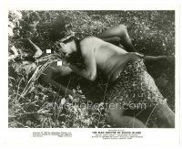 8j606 MAD DOCTOR OF BLOOD ISLAND 8x10 still '69 close up of near-naked natives cavorting in grass!