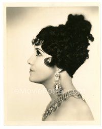 8j628 MARIE WELLS 8x10 still '30 cool profil image of pretty actress in Song Of The West!