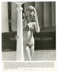 8j653 MELANIE GRIFFITH 8x10 still '75 17 years-old in crocheted bikini in The Drowning Pool!
