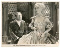 8j698 MYSTERY OF THE WAX MUSEUM 7.75x9.75 still '33 Lionel Atwill looks at beautiful Fay Wray!