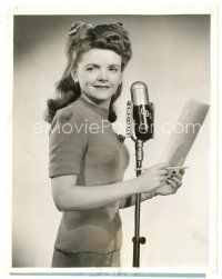 8j737 PERT KELTON 7.25x9 radio still '40s the pretty actress just signed for CBS's Crime Doctor!
