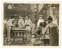 8j790 ROAD TO MANDALAY 8x10 still '26 directed by Tod Browning, Lon Chaney in fight in tough bar!