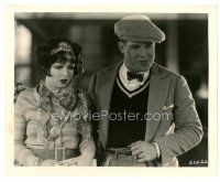 8j809 ROUGH HOUSE ROSIE 8x10 still '27 close up of Reed Howes & Clara Bow watching boxing match!
