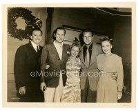 8j818 SAILOR TAKES A WIFE candid 8x10 still '45 Robert Montgomery visits wife Allyson & others!