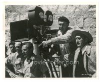 8j822 SALOME candid 8x10 still '53 director William Dieterle on set in Israel!