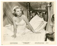 8j867 SPIRAL ROAD 8x10 still '62 sexy young Gena Rowlands in bed in jungle adventure!