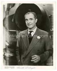 8j887 SWEET SMELL OF SUCCESS 8x10 still '57 portrait of Sam Levene as Frank D'Angelo with drink!