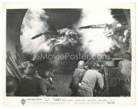 8j912 THEM 8x10 still '54 classic sci-fi, cool horror image of giant bugs attacking soldiers!