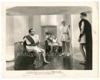 8j919 THINGS TO COME 8x10 still R47 William Cameron Menzies, H.G. Wells, Raymond Massey w/4 people