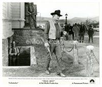 8j939 TRUE GRIT 8x9.5 still '69 full-length John Wayne as Rooster Cogburn holding rifle!