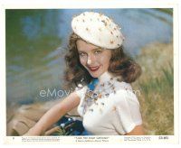 8j889 TAKE THE HIGH GROUND color 8x10 still #8 '53 Korean War, cool image of pretty Elaine Stewart!