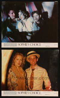 8k494 SOPHIE'S CHOICE 2 8x10 mini LCs '82 Meryl Streep, Kevin Kline, Peter MacNicol!
