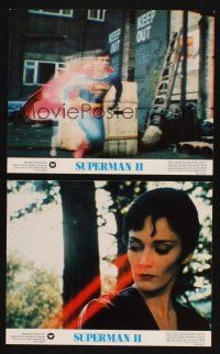 8k502 SUPERMAN II 2 8x10 mini LCs '81 Christopher Reeve, cool special effects scenes!