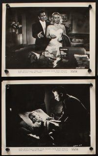 8k048 BIG COMBO 10 8x10 stills '55 Cornel Wilde & sexy Jean Wallace, classic film noir!