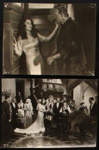 8k122 BRIDE OF FRANKENSTEIN 7 7.25x9.25 stills '35 monster Boris Karloff in 2 scenes, Thesiger