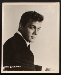 8k162 TONY CURTIS 7 8x10 stills '50s & '60s great portraits of handsome actor!
