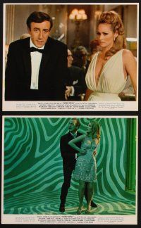 8k040 CASINO ROYALE 12 color 8x10 stills '67 Ursula Andress, David Niven, all-star Bond spoof!