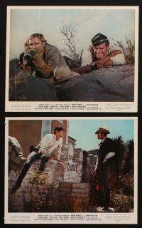 8k100 MAJOR DUNDEE 8 color 8x10 stills '65 Sam Peckinpah, Charlton Heston, Civil War epic!