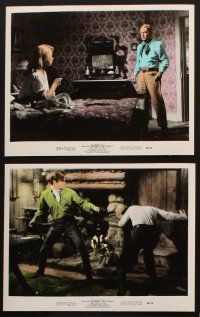 8k052 ONE FOOT IN HELL 10 color 8x10 stills '60 Alan Ladd, Don Murray, Dolores Michaels!