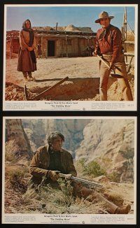 8k161 STALKING MOON 7 color 8x10 stills '68 Gregory Peck, Eva Marie Saint, Robert Forster