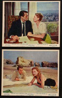 8k212 BELOVED INFIDEL 5 color English FOH LCs '59 Gregory Peck as F. Scott Fitzgerald, Deborah Kerr!