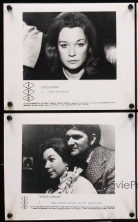 8k173 DESPERATE CHARACTERS 6 English FOH LCs '71 Shirley MacLaine & Kenneth Mars on street!