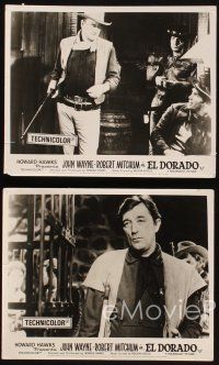 8k266 EL DORADO 4 English FOH LCs '67 John Wayne, Robert Mitchum, Howard Hawks directed!