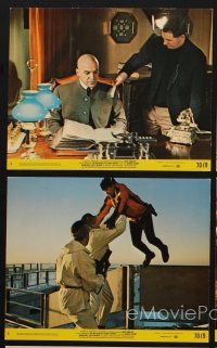 8k198 ON HER MAJESTY'S SECRET SERVICE 6 color 8x10 stills '69 George Lazenby as James Bond!