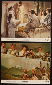 8k205 SOUND OF MUSIC 6 8x10 mini LCs R73 great images of Julie Andrews & top cast, musical classic!