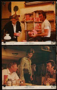 8k307 THUNDERBOLT & LIGHTFOOT 4 8x10 mini LCs '74 Clint Eastwood, George Kennedy & Jeff Bridges!