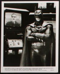 8k553 BATMAN presskit '89 Michael Keaton, Jack Nicholson, directed by Tim Burton!