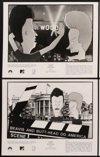 8k556 BEAVIS & BUTT-HEAD DO AMERICA presskit '96 Mike Judge MTV cartoon!