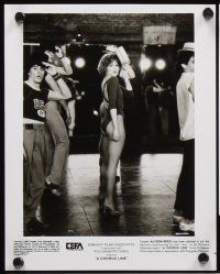 8k598 CHORUS LINE presskit '85 Michael Douglas on Broadway, directed by Richard Attenborough!