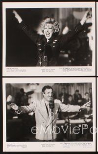8k676 FOR THE BOYS presskit '91 Bette Midler entertains the troops in WWII, James Caan, Segal