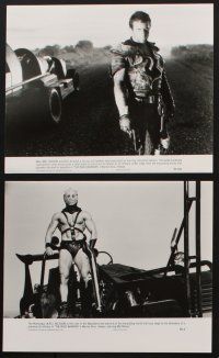 8k780 MAD MAX 2: THE ROAD WARRIOR presskit '82 Mel Gibson returns as Mad Max, great images!