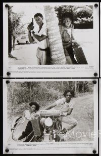 8k804 MIGHTY QUINN presskit '89 great images of cop Denzel Washington, Robert Townsend!