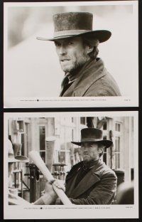 8k838 PALE RIDER presskit '85 great images of cowboy Clint Eastwood!