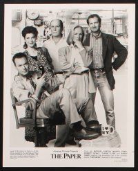 8k840 PAPER presskit '94 directed by Ron Howard, Michael Keaton, Glenn Close, Marisa Tomei