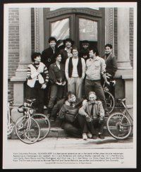 8k862 QUICKSILVER presskit '86 bike messenger Kevin Bacon, Laurence Fishburne, Jami Gertz!