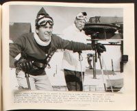 8k914 SNOWBALL EXPRESS presskit '72 Walt Disney, Dean Jones, wacky winter fun art!