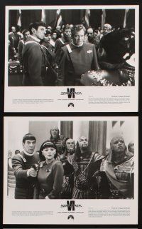 8k928 STAR TREK VI presskit '91 cool sci-fi images, The Undiscovered Country!