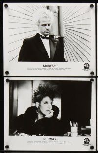 8k935 SUBWAY presskit '85 Luc Besson, cool images of Christopher Lambert, a seductive fable!