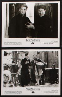 8k983 WE'RE NO ANGELS presskit '89 wacky images of fake priests Robert De Niro & Sean Penn!