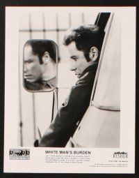 8k988 WHITE MAN'S BURDEN presskit '95 John Travolta, Harry Belafonte, race relations!