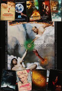 8m045 LOT OF 38 UNFOLDED DOUBLE-SIDED ONE-SHEETS '93 - '06 Pick of Destiny, Passion of the Christ