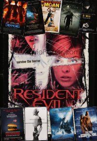 8m048 LOT OF 35 UNFOLDED DOUBLE-SIDED ONE-SHEETS '94 - '07 Resident Evil, Dreamgirls & more!