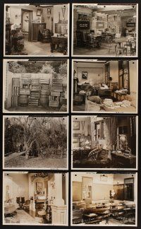 8m018 LOT OF 17 SET REFERENCE PHOTOS FOR HAPPY YEARS '50 great images of the sets!